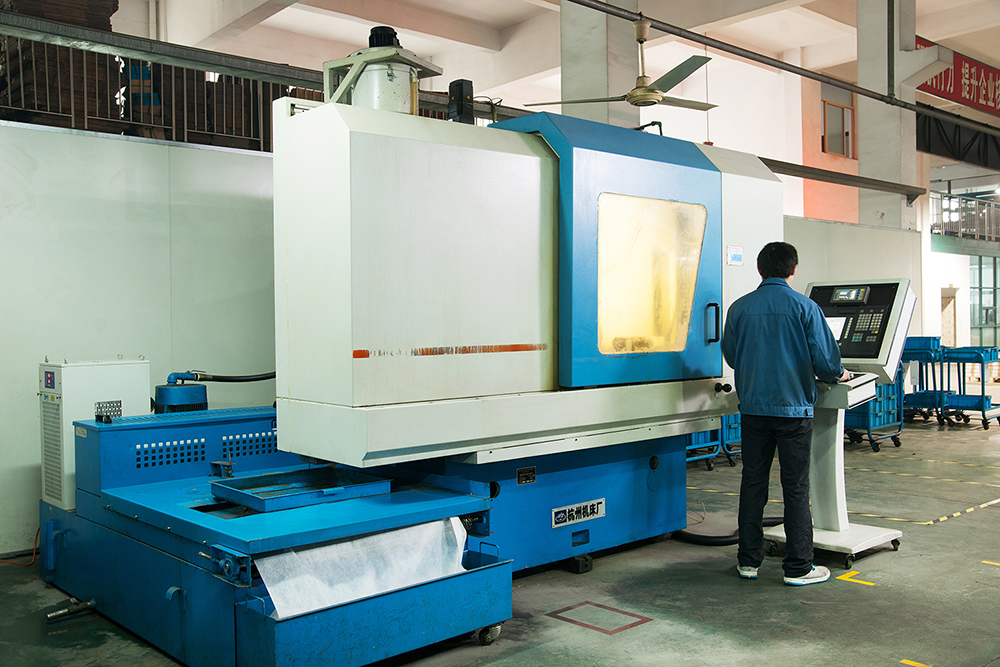 Four-axis CNC forming mill
